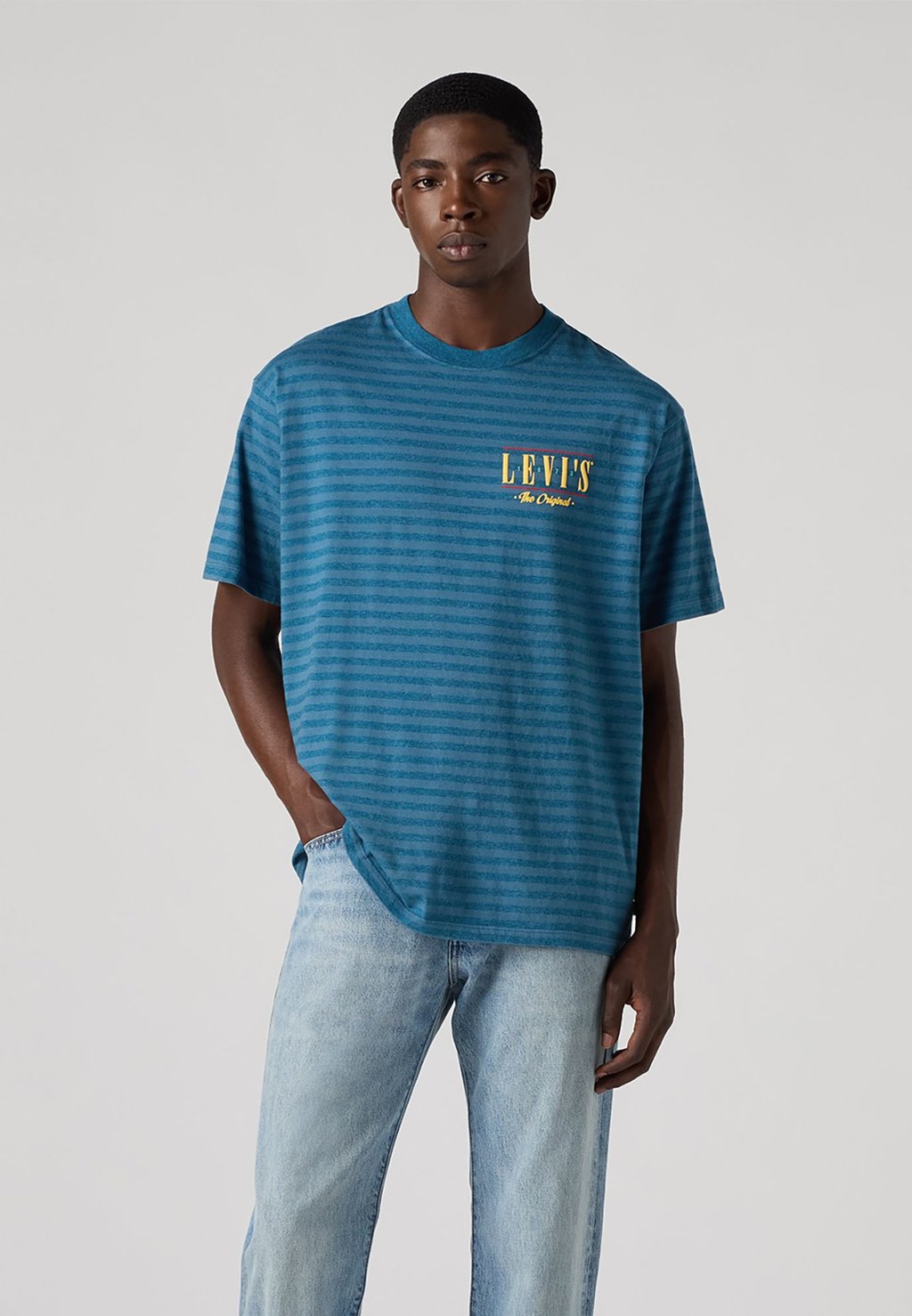 

Футболка с принтом GRAPHIC VINTAGE FIT TEE Levi's, синий