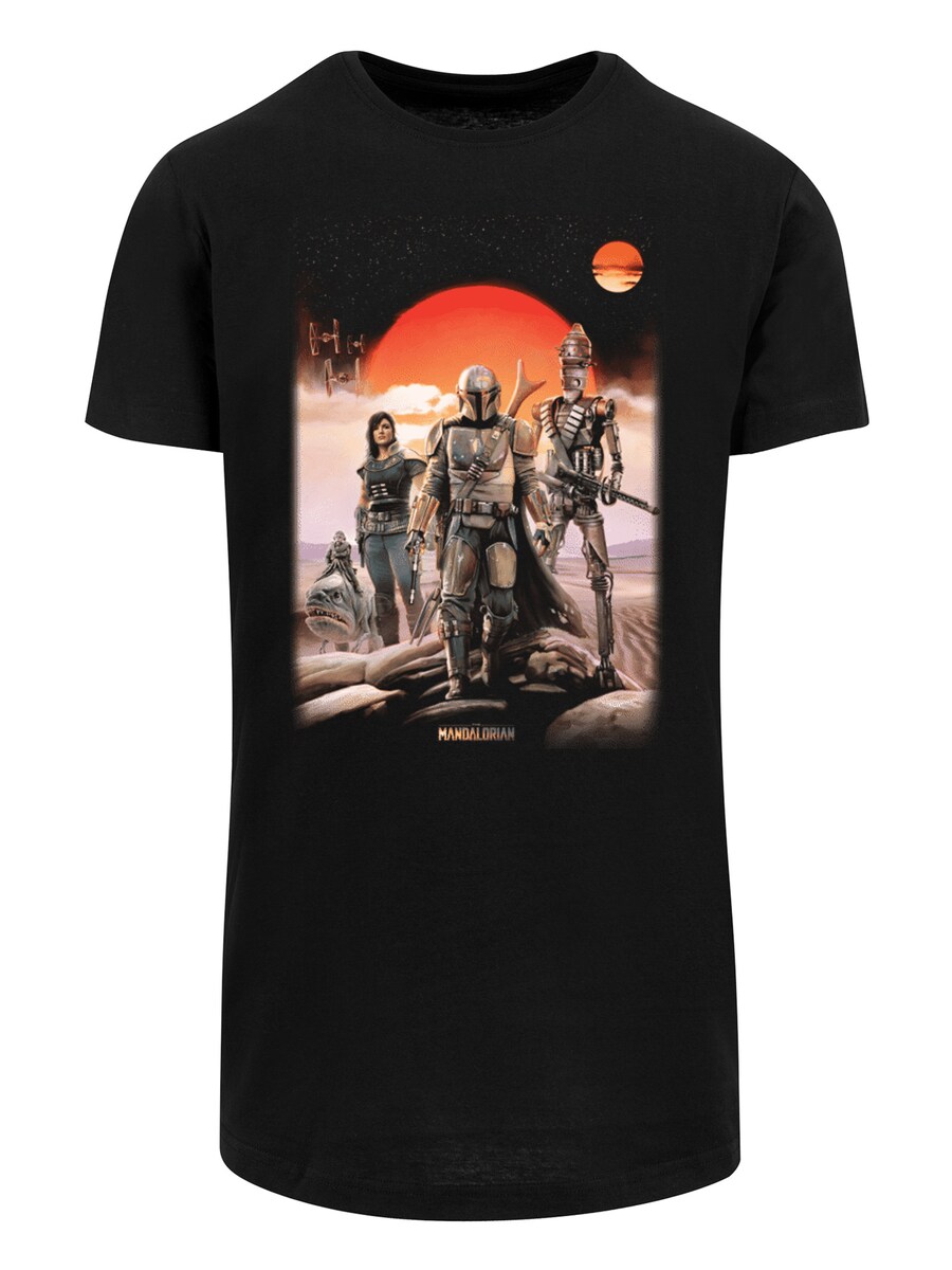 

Рубашка F4NT4STIC Star Wars The Mandalorian Warriors, черный