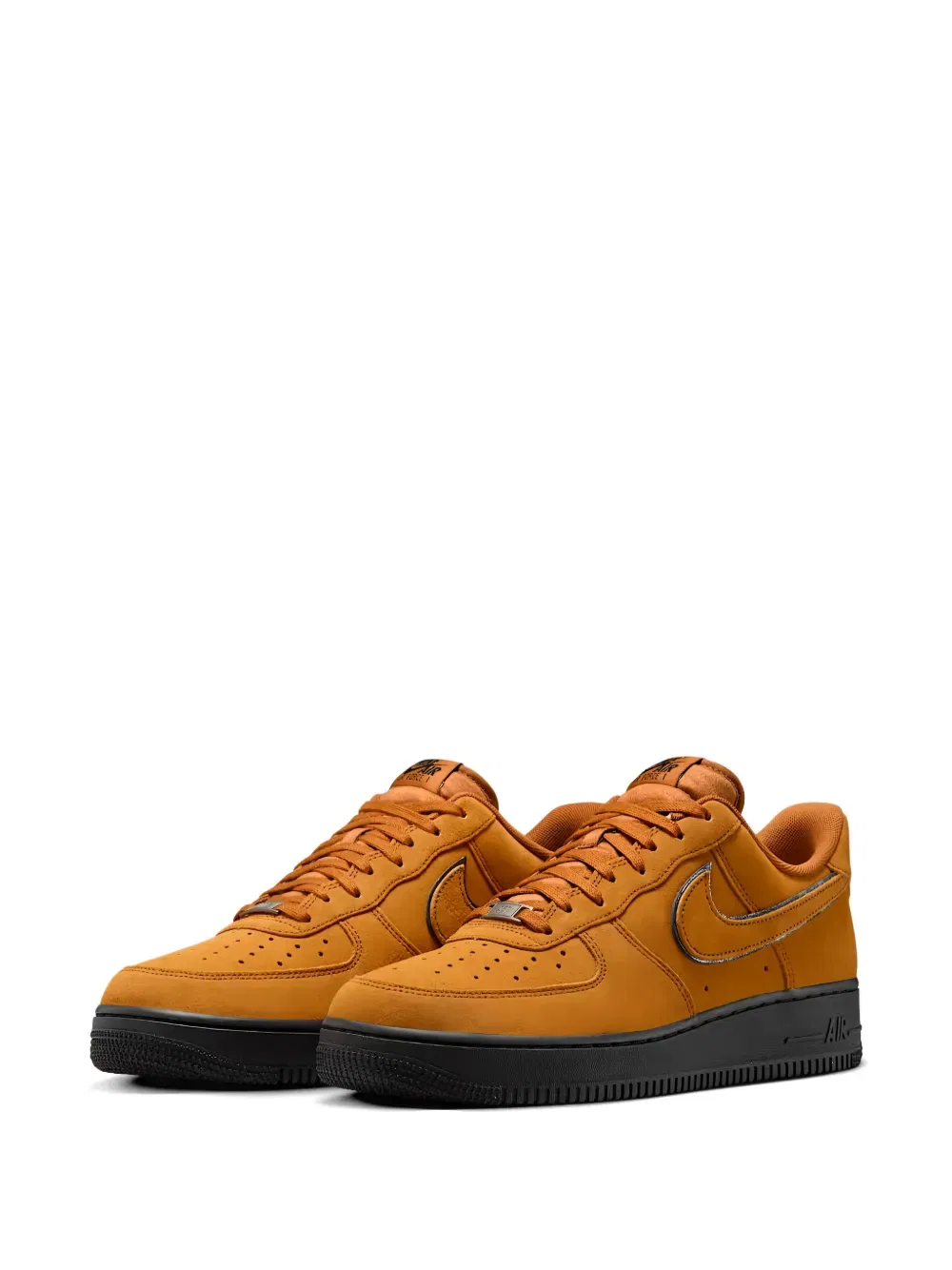 Кроссовки Air Force 1 Low '07 LV8 Nike, коричневый — фото 2