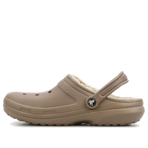 

Кроссовки classic lined clogs 'mushroom bone' Crocs, бежевый