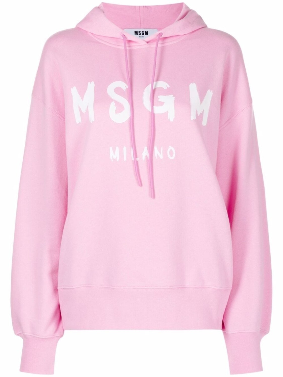 

MSGM худи с логотипом, розовый