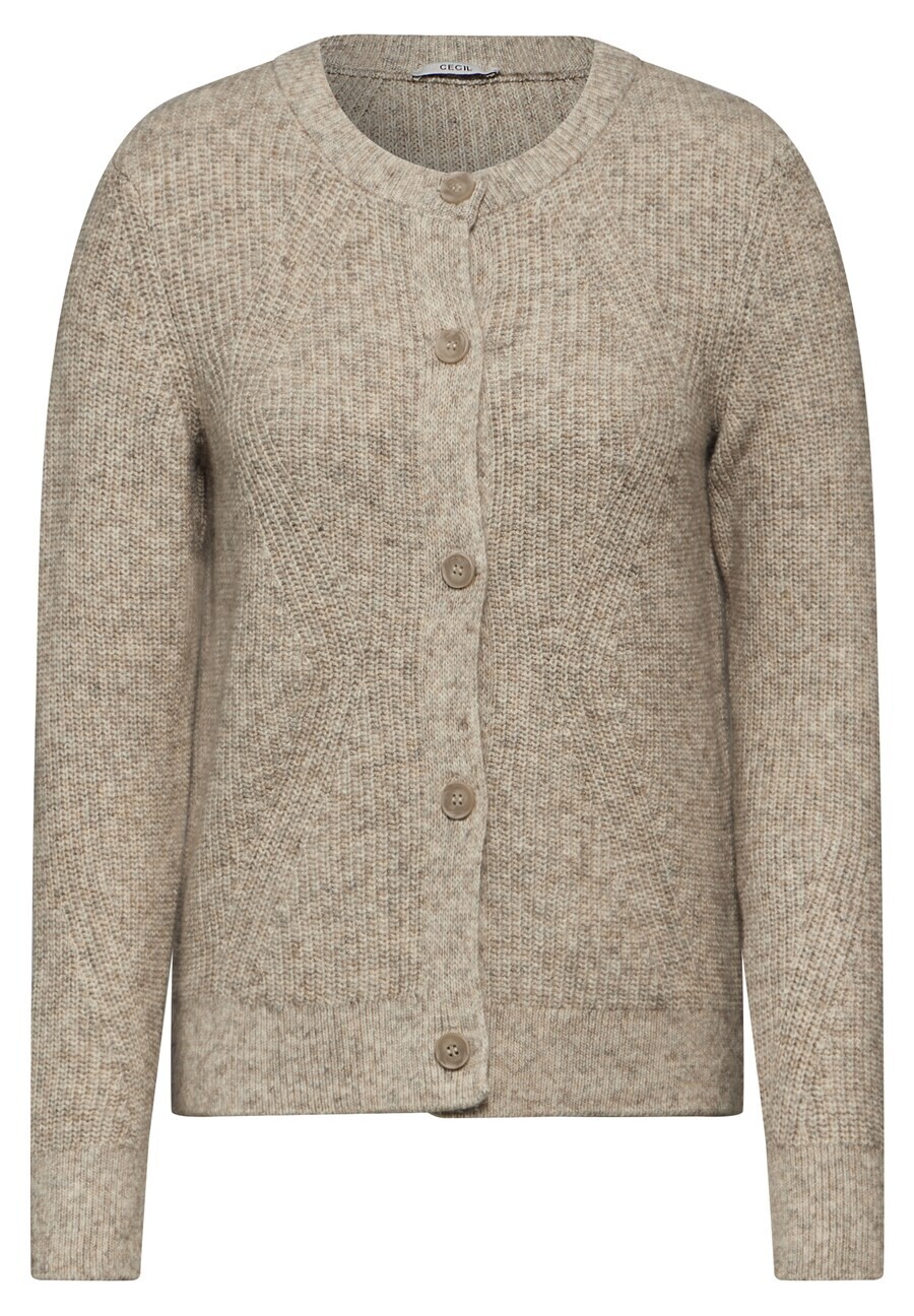 

Вязаный кардиган CECIL Knit Cardigan, бежевый
