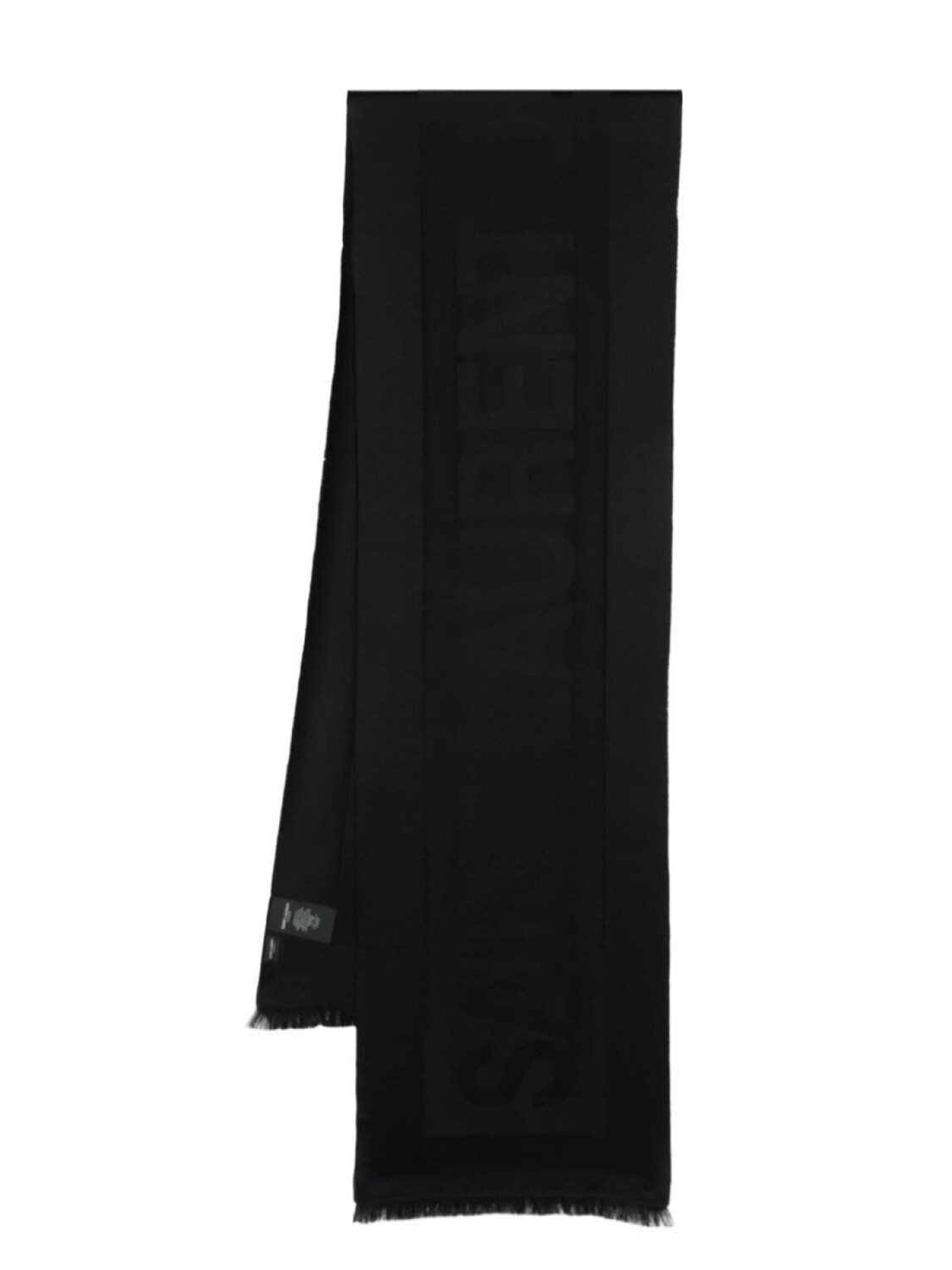 

Saint Laurent шарф с логотипом, черный