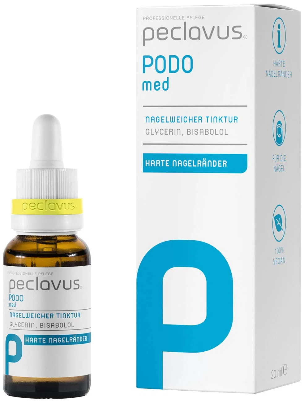 Размягчающая настойка для ногтей Peclavus Podomed Nail Soft Tincture, 20 мл Peclavus — фото 2