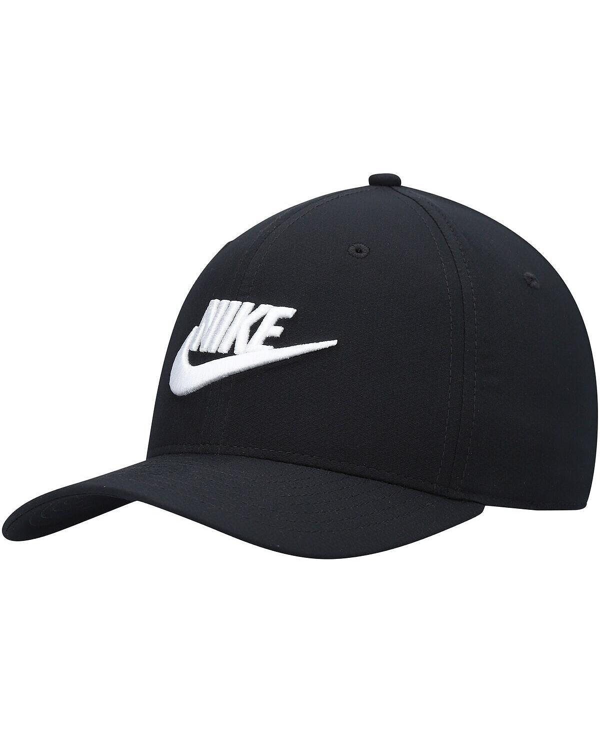 

Мужская черная гибкая шляпа Classic99 Futura Swoosh Performance Nike