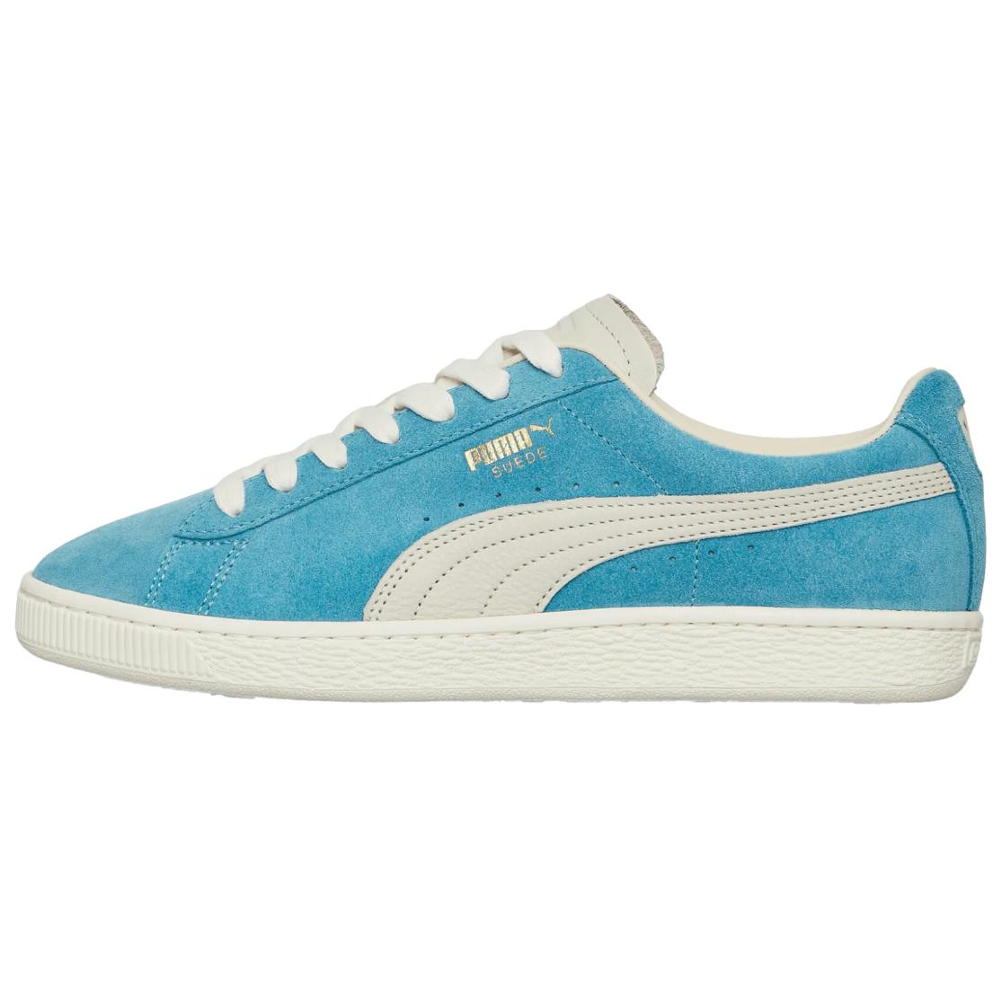 

Кроссовки Puma Suede Skateboarding Shoes Men Low-top Blue/beige, синий/бежевый