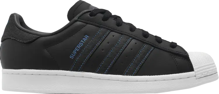 

Кроссовки Superstar 'Denim Pack - Black Bright Blue', черный