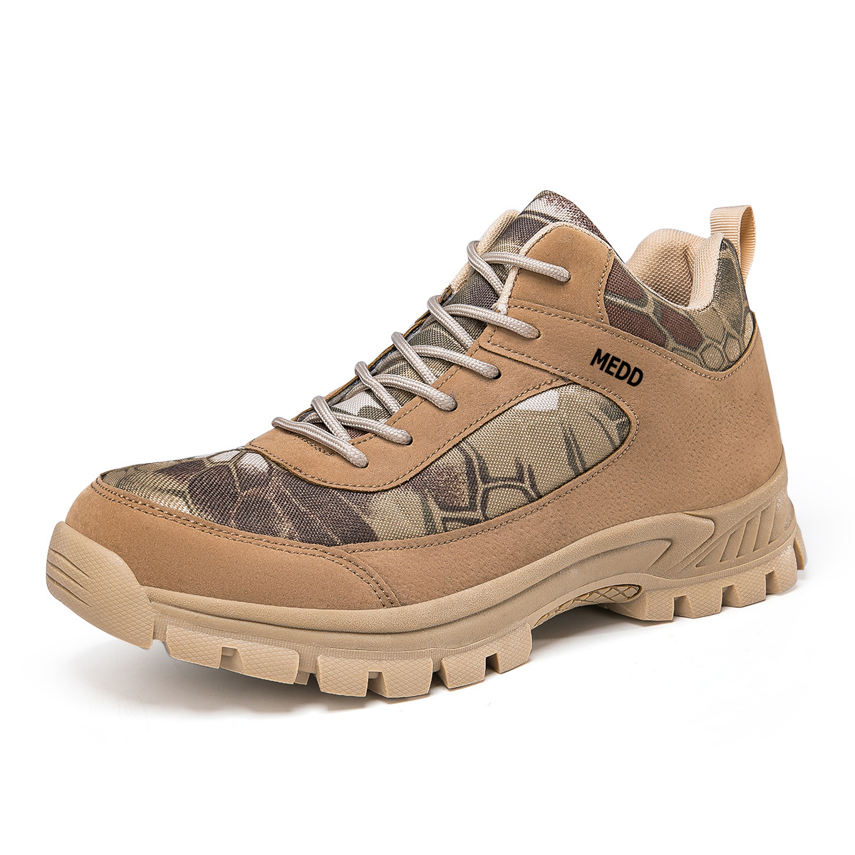 

Низкие походные ботинки мужские камуфляжные Medd, Camouflage