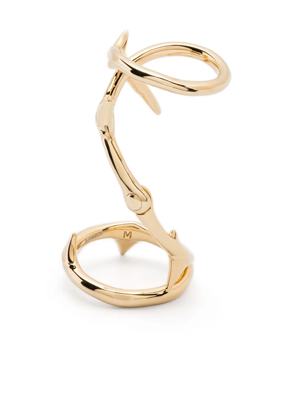 

Шарнирное кольцо Rose Thorn Shaun Leane, золотой