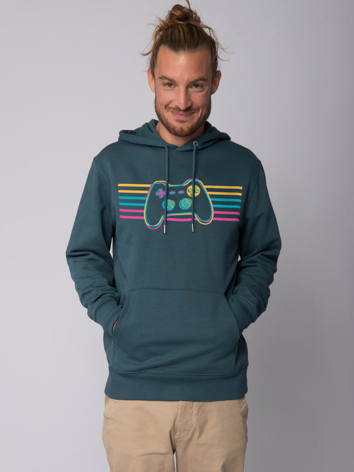 

Толстовка wat Apparel Sweatshirt Retro Joystick, цвет Petrol