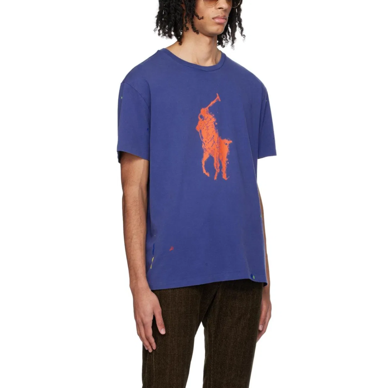 Футболка мужская Purple Polo Ralph Lauren — фото 4