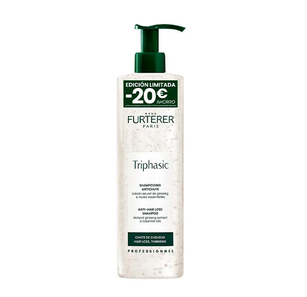 

Очистка и защита от падения Champú Triphasic René Furterer, 600 ml