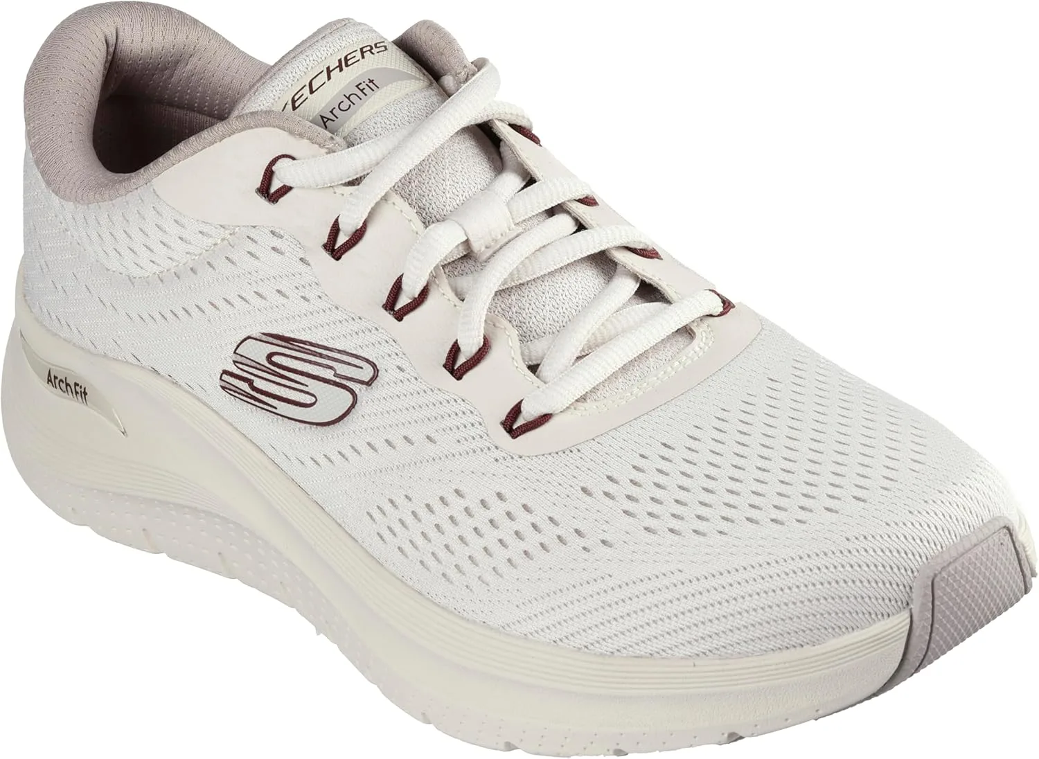 Мужские кроссовки Skechers 232462-wbk, бежевый — фото 2