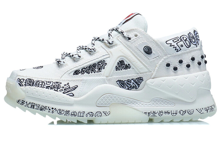 

LINING CF Lifestyle Shoes Women's Low-top Mist White
