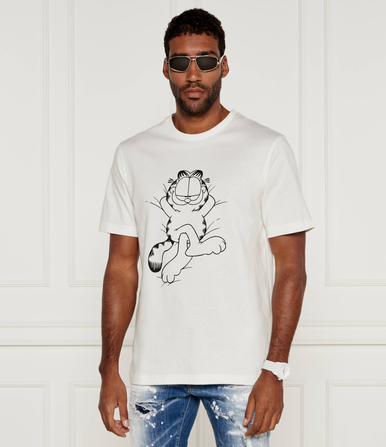

Футболка Iceberg ICEBERG X GARFIELD Regular Fit, белый