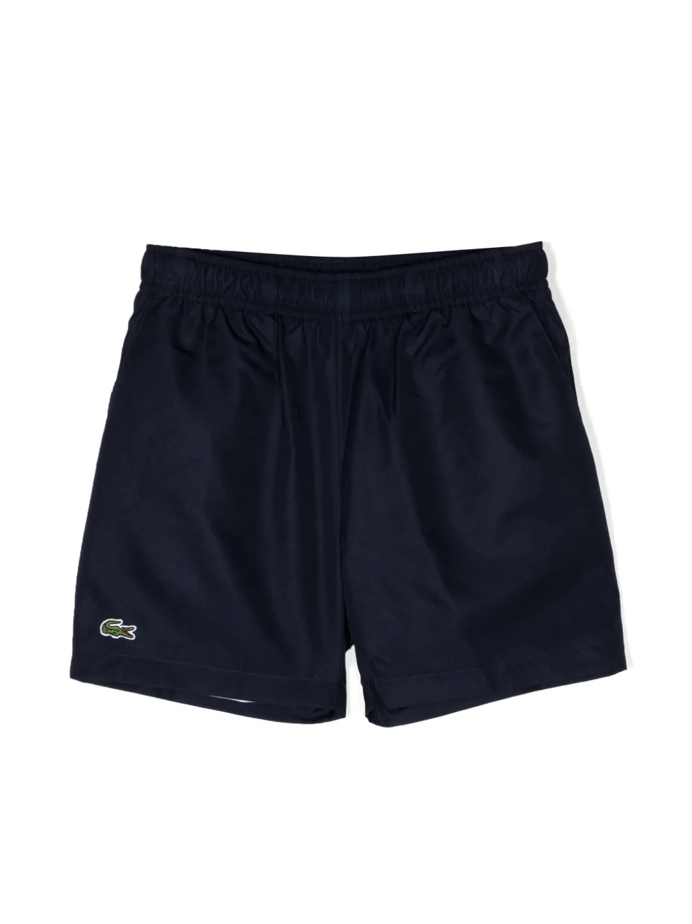 

Шорты с эластичным поясом и логотипом Lacoste Kids, синий