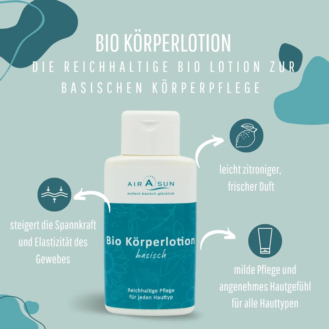 Базовый органический лосьон для тела Basic Body Lotion Airasun Gmbh
