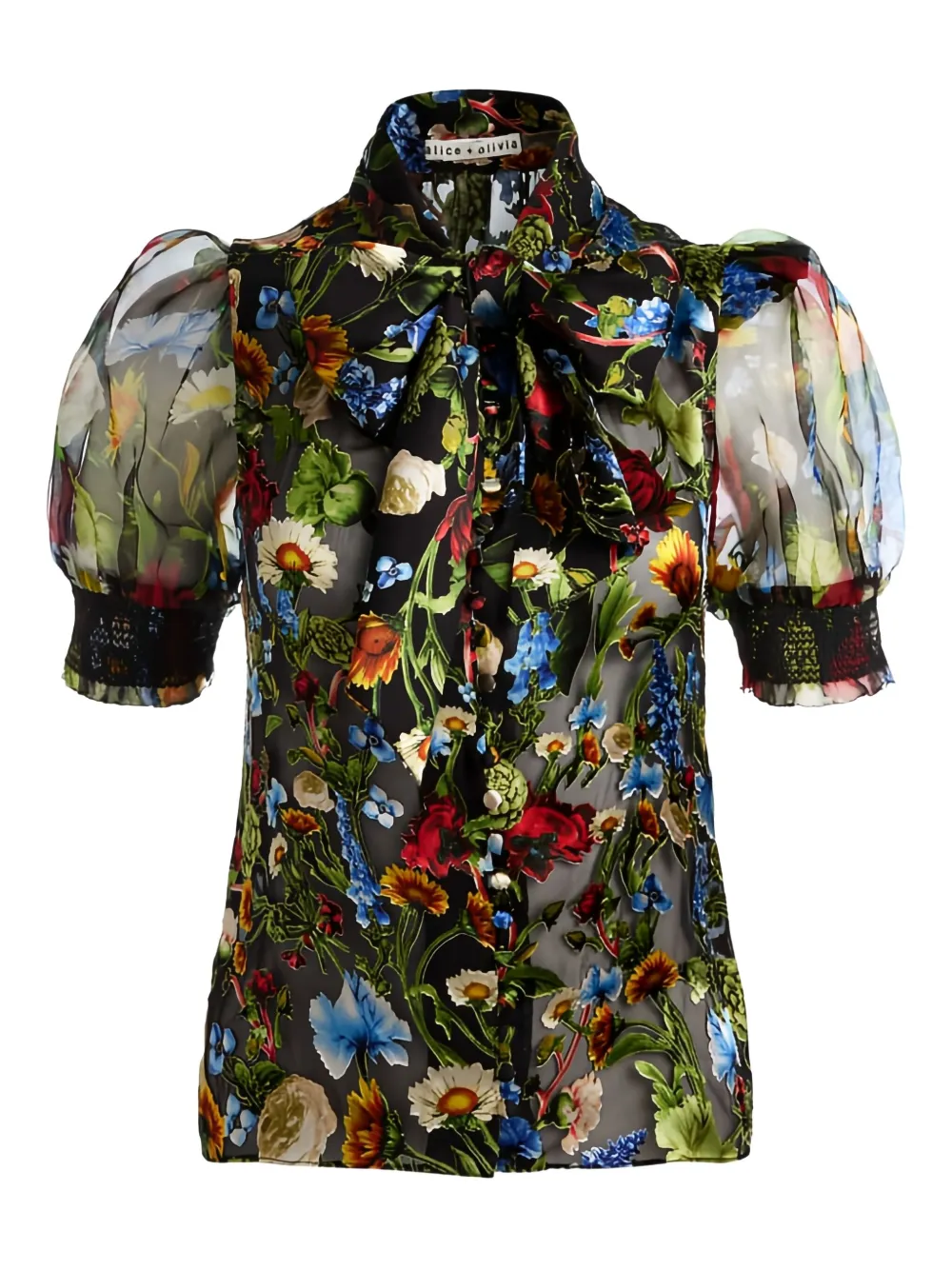 

Блузка Brentley alice + olivia, черный