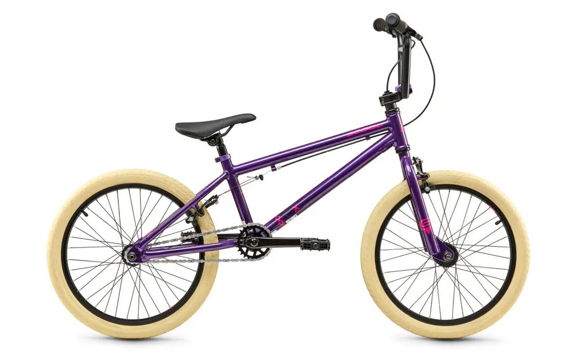 

Велосипед BMX S'cool XtriX 40 1-Gang - 20 дюймов - BMX - 2025, цвет Lila|Purple/Fuchsia