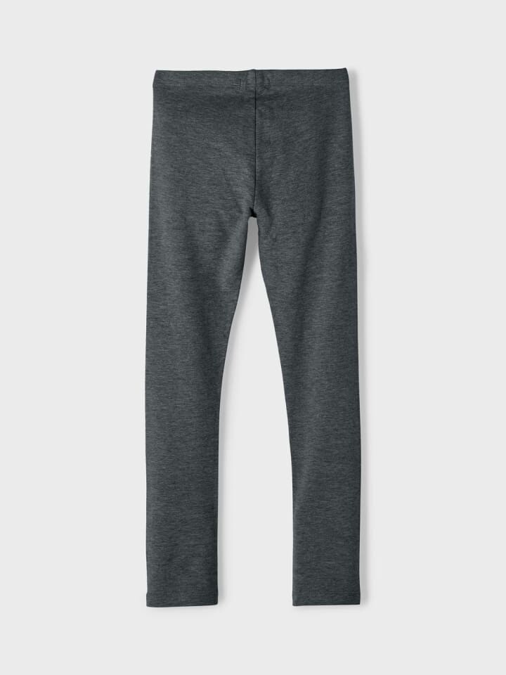 Леггинсы name it Sweatleggings NKFDAVINA, цвет dark grey melange — фото 2