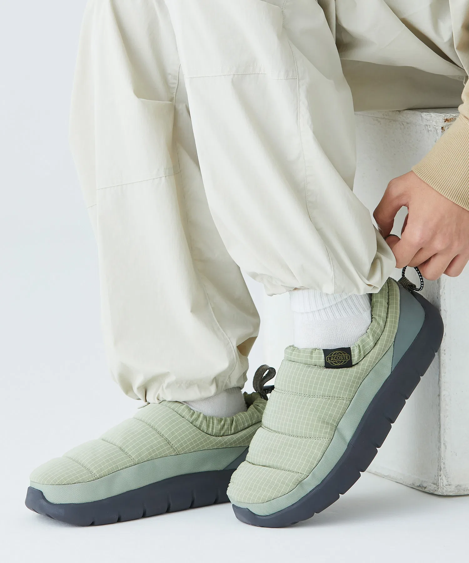 Мужские слипоны LACOSTE SERVE SLIPPER 224 2 CMA
