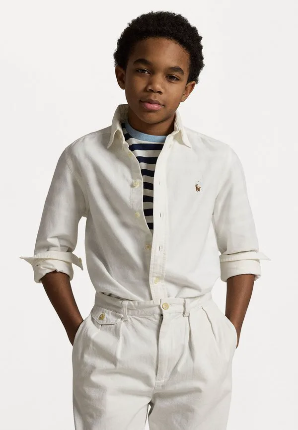 Знаменитая оксфордская рубашка Polo Ralph Lauren, White