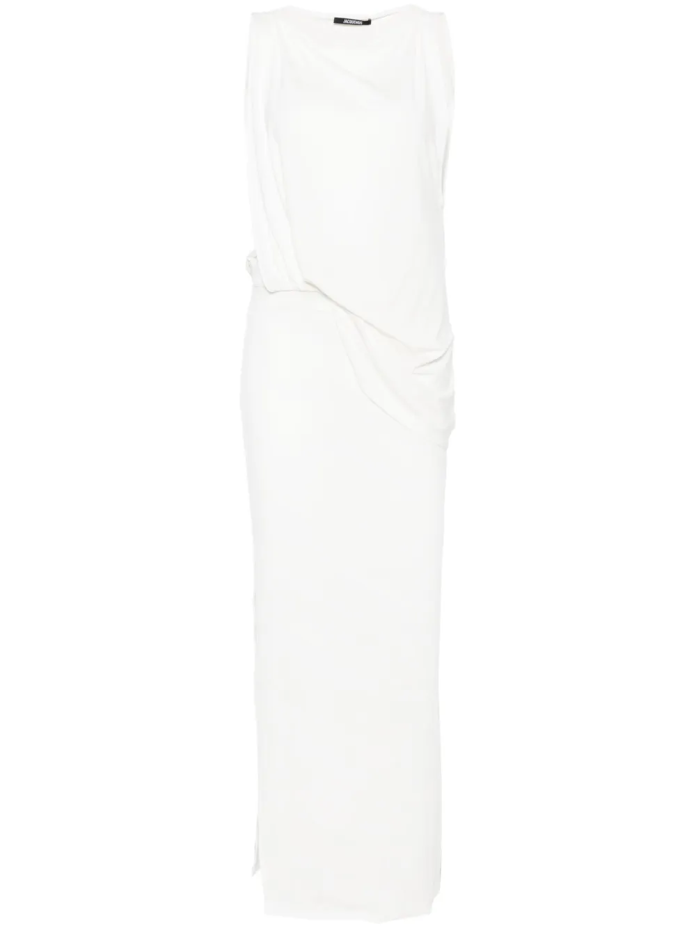 

Платье макси The Peplo JACQUEMUS, белый