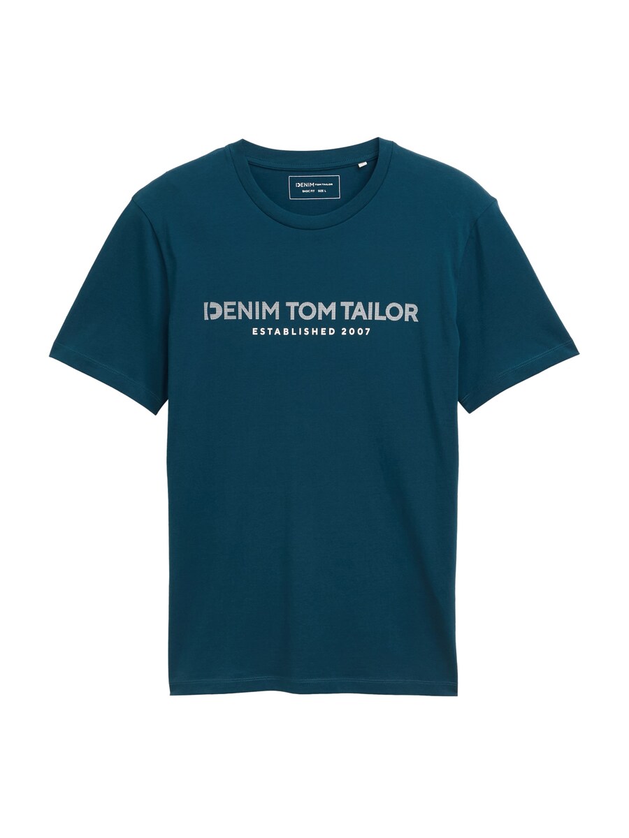

Рубашка TOM TAILOR DENIM, цвет Petrol