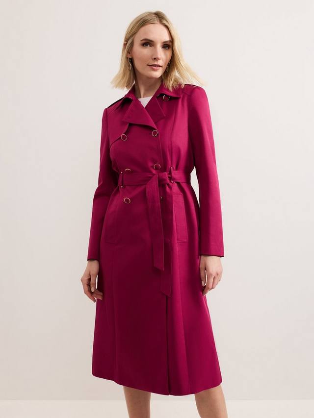 

Тренч Cheryl Phase Eight, Pink