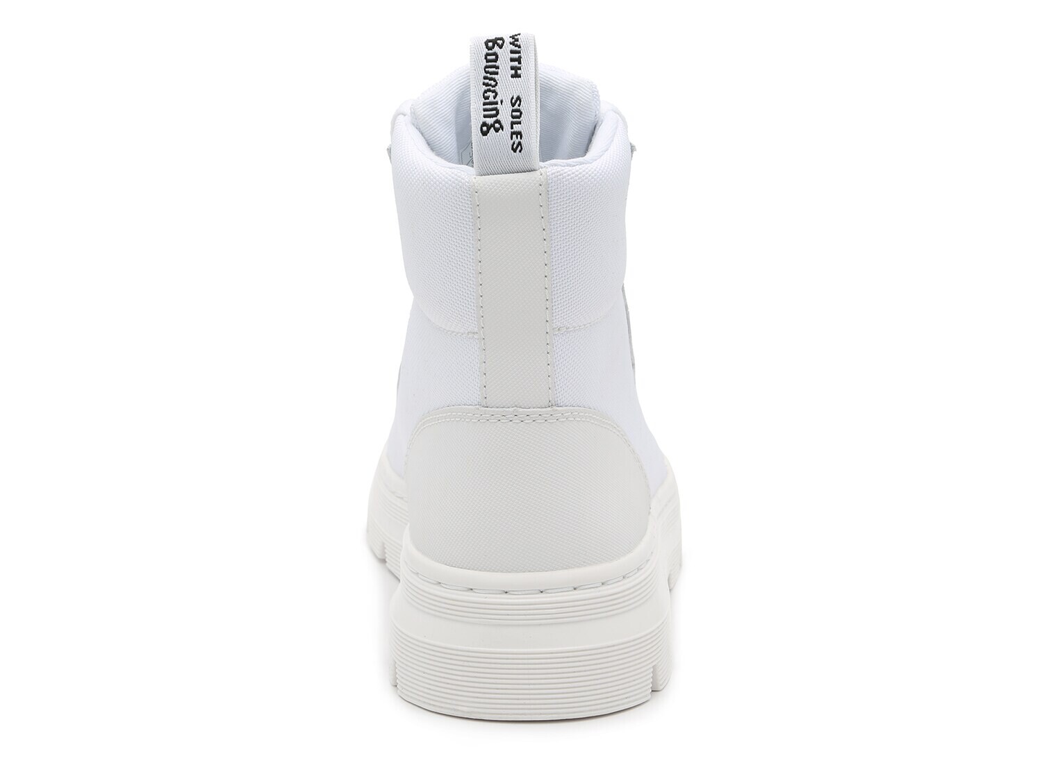 Ботинки Dr. Martens Combs на платформе, белый — фото 4