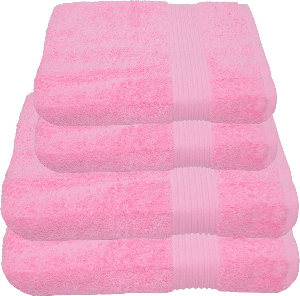 

НАБОР полотенец Julie Julsen 2x 70/140 и 2x 50/100 Цвет полотенец Julie Julsen: нежно-розовый