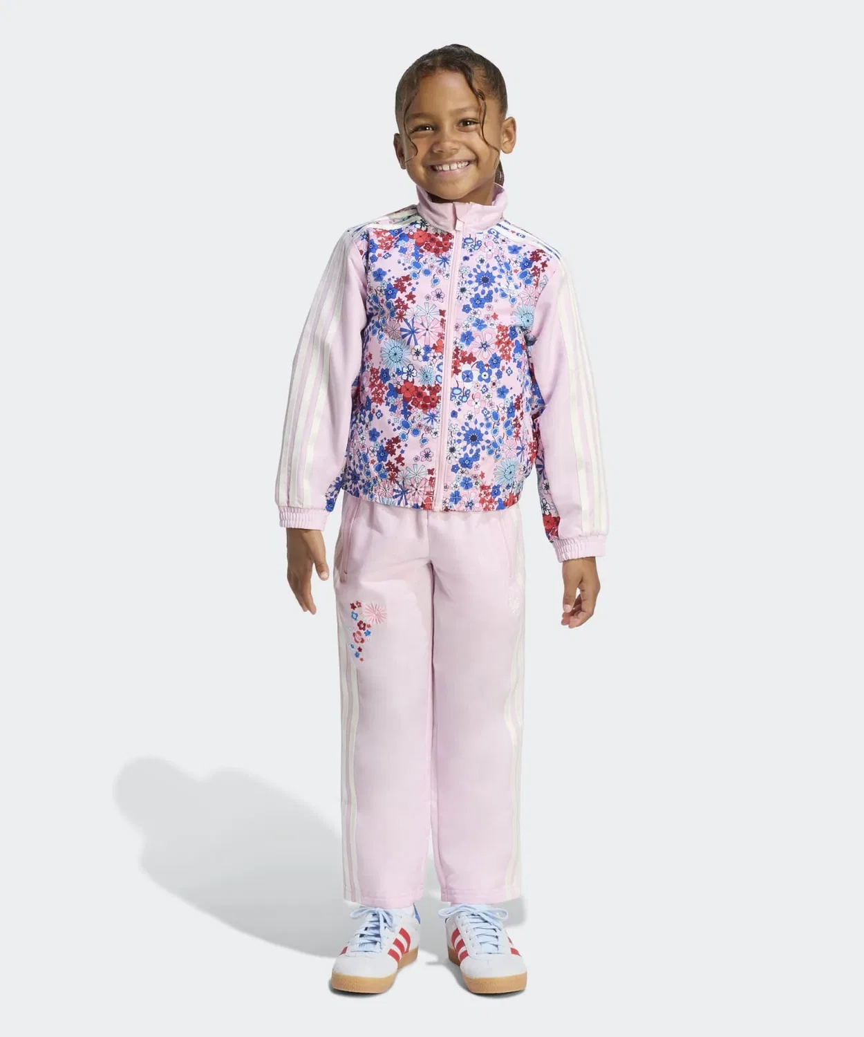 Костюм спортивный Adidas Originals x Liberty London, 2 предмета, розовый