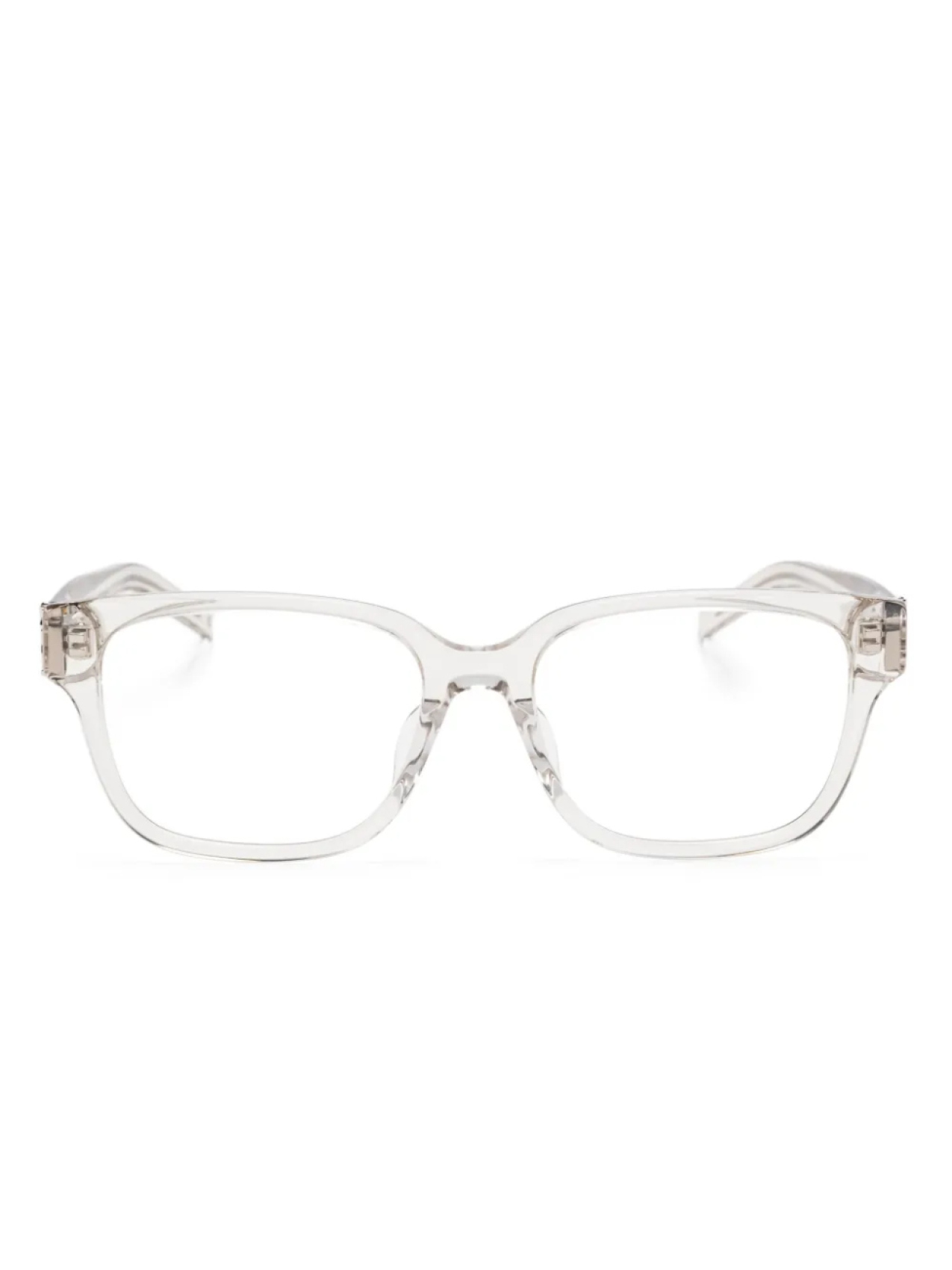 

Saint Laurent Eyewear square-frame очки, белый