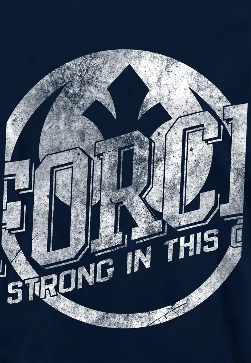 Детская толстовка Star Wars The Force Is Strong, Disney, темно-синий — фото 2