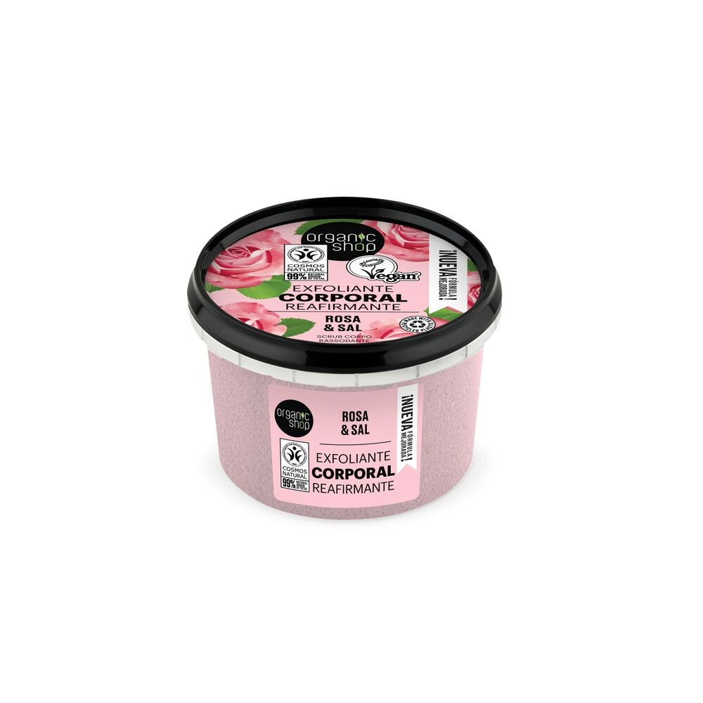 

Скраб для тела Exfoliante Corporal Reafirmante Rosa Organic Shop, 250 мл