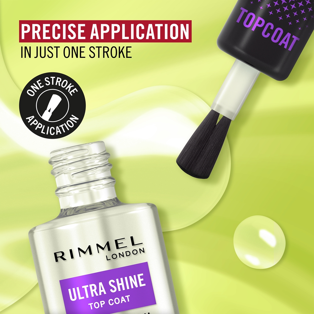 Ультраглянцевое защитное верхнее покрытие Rimmel, 12 мл — фото 4