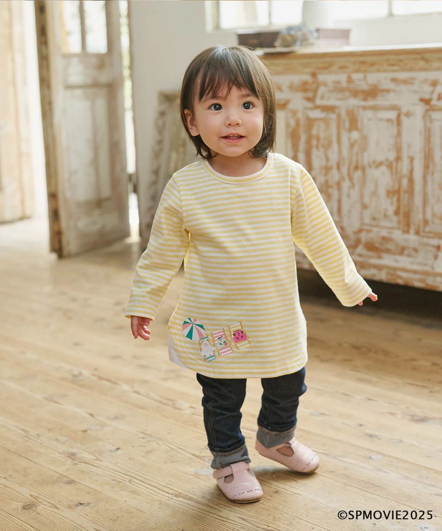 Футболка Chinapushu с тропической каймой Suite Kids, цвет Yellow[140] — фото 3