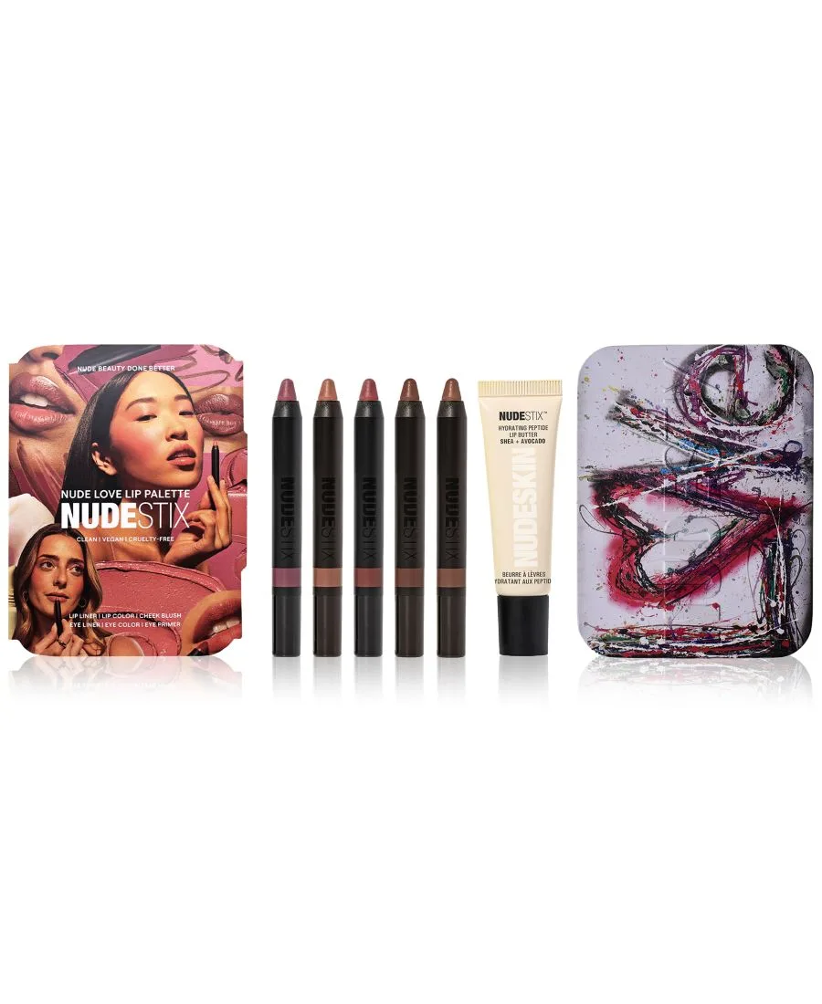 NUDESTIX Набор из 7 палеток для губ Nude Love