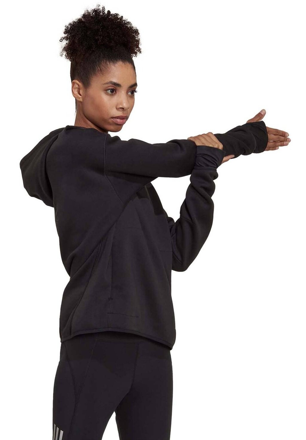 

Толстовка с капюшоном adidas Performance, черный