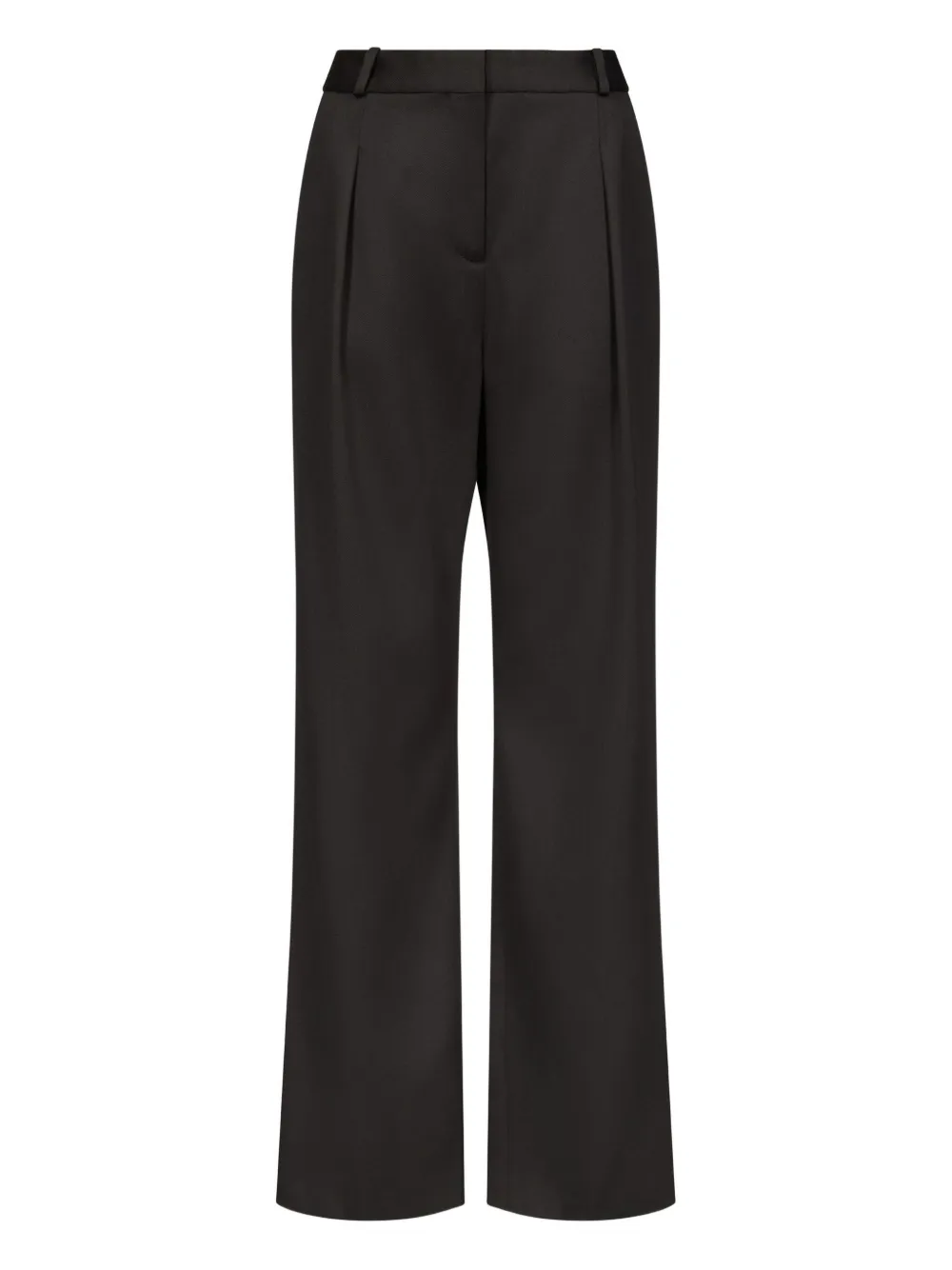 

Шерстяные брюки Garbo со складками LouLou de Saison, черный