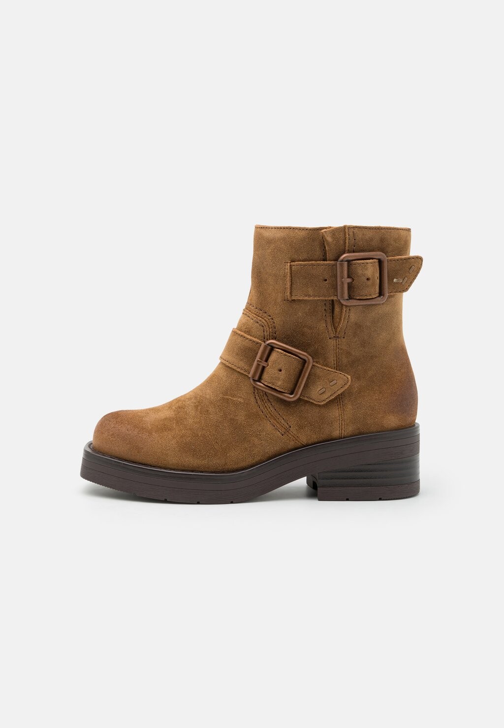 Ботильоны на платформе REBELLE BUCKLE Clarks, светло-коричневый