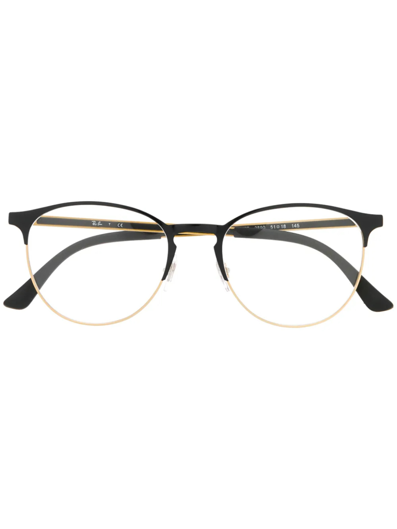 

Очки в квадратной оправе Ray-Ban, черный