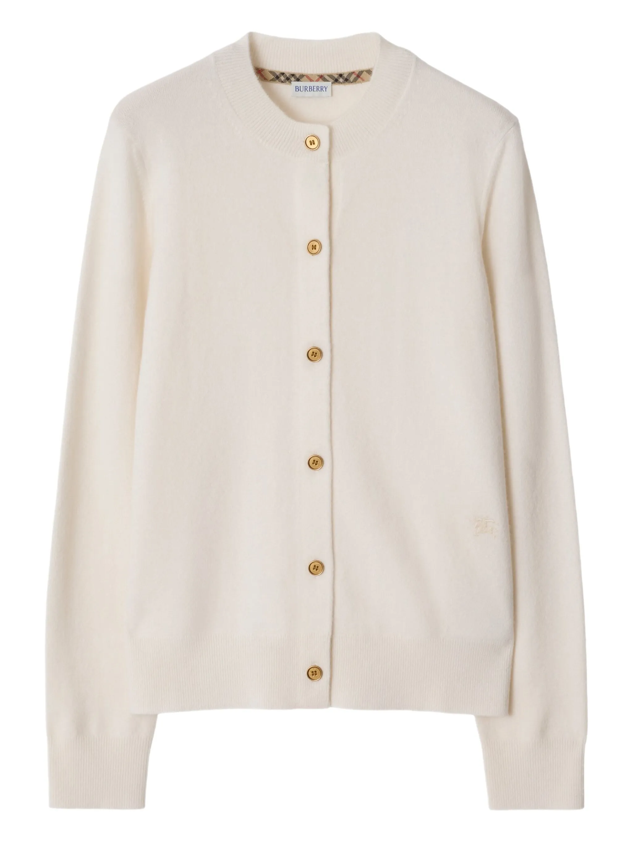 

Кардиган с логотипом EKD Burberry, бежевый