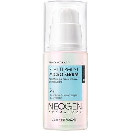 

Real Ferment Micro Serum 1,01 жидкая унция Сыворотка для лица с натуральным ферментированным рисом и гиалуроновой кислотой - корейский уход за кожей, Dermalogy By Neogenlab