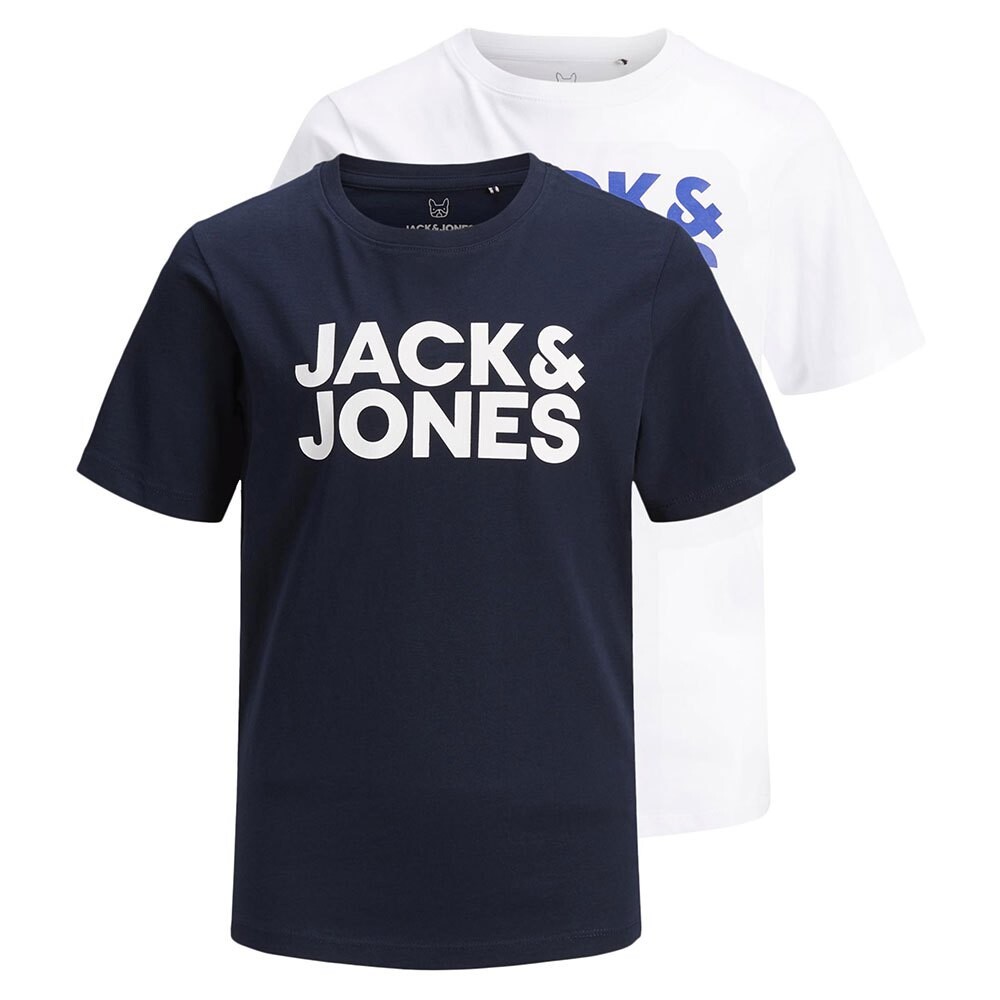 

Футболка Jack & Jones Corp Logo Crew Neck 2 шт, разноцветный