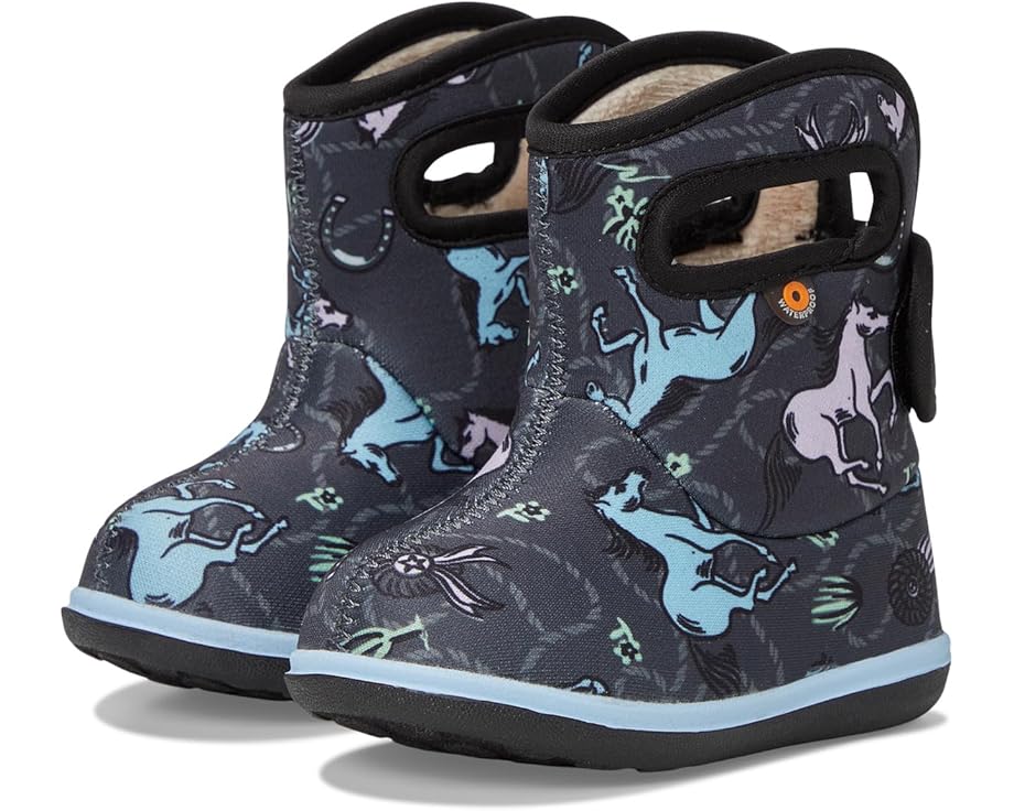 

Ботинки Bogs Kids Bogs II - Horses, цвет Dark Gray Multi