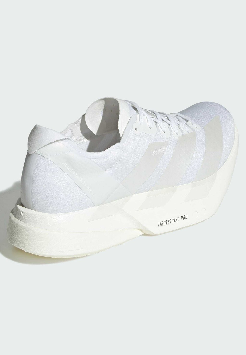 Кроссовки для бега ADIZERO ADIOS PRO 4 Adidas Performance, белый — фото 4