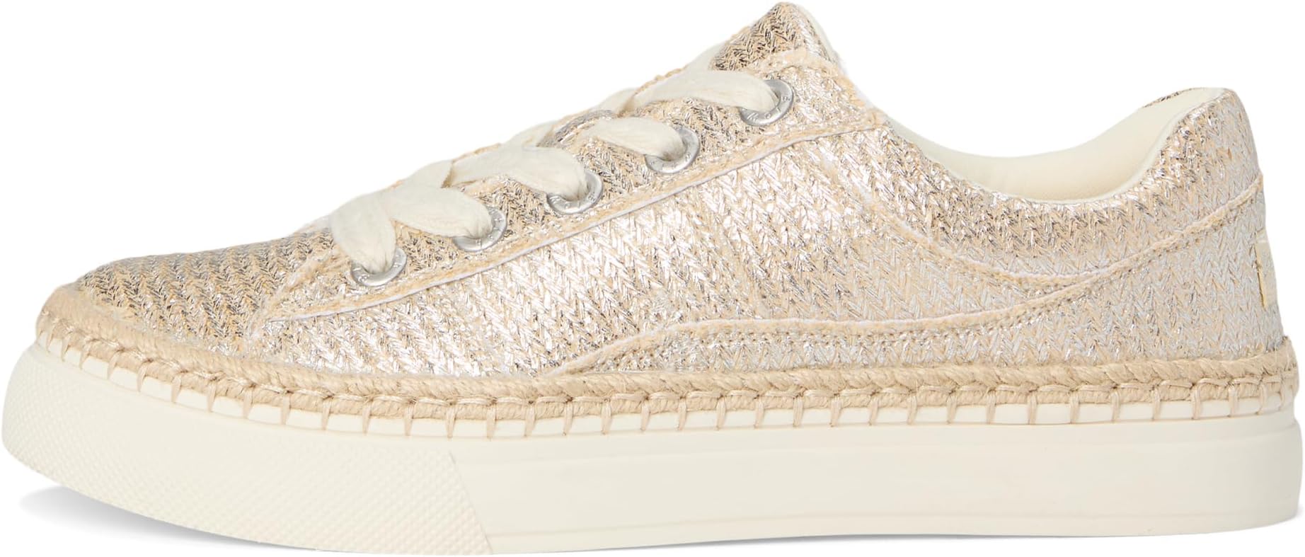 Кроссовки Blowfish Malibu Northshore Lace-Up, цвет Cream/Silver Fabric — фото 4