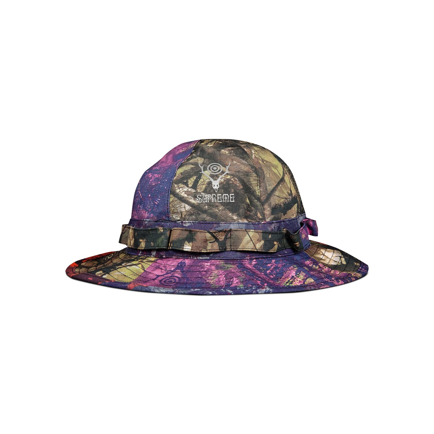 

Шапка Jungle Supreme x SOUTH2 WEST8 Камуфляж