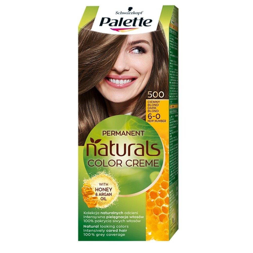

Palette, Permanent Natural Colors, краска для волос 500 Темно-русый